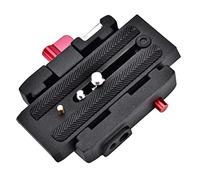 Generic Plaque de Montage de Base à Dégagement Rapide P200 en Alliage D'aluminium pour 500AH 701HDV 577, Siège à Montage Rapide Polyvalent pour équipement de Caméra, Noir, Léger 268 G