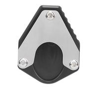 Generic Plaque d'extension de Béquille de Moto, Coussin d'agrandissement de Béquille Latérale Stabilisatrice pour un Stationnement sécurisé sur Sol Meuble, Boue et Sable, Compatible avec