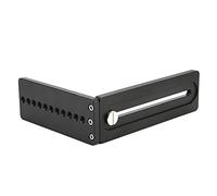 Generic Plaque en L pour Appareil Photo en Alliage D'aluminium avec Plusieurs Trous de Vis, Plaque Légère à Dégagement Rapide pour Appareil Photo Universel, Photographie en Extérieur