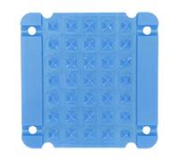 Generic Plaque Fixe de Poids, Fixation Sécurisée, Conception Simple, 2 Sangles, Plaque Lestée d'entraînement à stabilité Améliorée pour les Exercices de Fitness (BLUE)