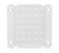 Generic Plaque Fixe de Poids, Fixation Sécurisée, Conception Simple, 2 Sangles, Plaque Lestée d'entraînement à stabilité Améliorée pour les Exercices de Fitness (WHITE)