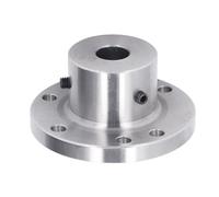Generic Plaque Frontale de Tour de 80 Mm pour Mandrins K11 80/K72 80/K12 80, Acier à Haute Teneur en Manganèse, 6 Trous de Montage, Plaque de Bride de Mandrin de 16 Mm, Pièce d'usinage Robuste et