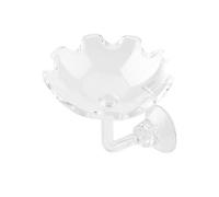 Generic Plat d'alimentation en Acrylique pour Crevettes D'aquarium, Bol Résistant aux Taches pour L'évolution des Aliments, Animaux Aquatiques 6cm pour Bâton Mural de Réservoir