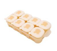 Generic Plateau de Congélation des Aliments pour Bébés, Conteneur de Stockage Polyvalent en Silicone, Moule à Glaçons Empilable pour Purées Faites Maison, Collations