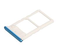 Generic Plateau de Fente pour Carte SIM K20, Support SIM Robuste et Durable, Essentiel pour Un Remplacement Rapide, livré avec Broche de Carte et Brosse de Nettoyage (Blue)