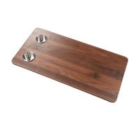 Generic Plateau de Table de Remplacement pour Camping-Car - Bois 80 X 40 Cm avec Porte-gobelets - Panneau de Table pour Bateau et Camping-Car pour Pont de Remorque de Yacht de - Dinette (Couleur du