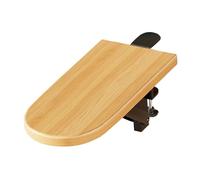 Generic Plateau D'extension de Bureau, Plateau pour Clavier, Table D'appoint Multifonctionnelle et Peu Encombrante, Repose-bras pour Ordinateur, Pince à Bois 1, 31.5 Cm X 14.5 Cm