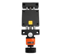 Generic Platine Linéaire Manuelle, Table Coulissante Linéaire à Double Rail avec Volant D'affichage des Chiffres pour un Positionnement Précis, Course de 0 à 30 Mm, Alliage D'aluminium