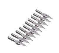 Generic Plume de Calligraphie Haute Performance, Application Flexible, Pointe Métallique Durable de Remplacement pour Outils Artistiques, Pointe de Stylo à Encre (Plume en métal 2)