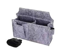 Generic Pochette à Outils Sac de Taille Ceinture de Bricolage Sacoche de Rangement Grande Capacité pour Clous et Visserie Adapté pour Les Ouvriers et Les, Gris Foncé