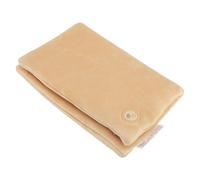 Generic Pochette Chauffe-Mains Chauffante électrique Compacte 3 Températures Réglables pour Le Travail, L'école et Les Excursions en Plein Air (Beige)