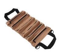 Generic Pochette de Rangement D'outils Portable avec 6 Poches Zippées pour un Accès Facile à Tout Moment et en Tout Lieu
