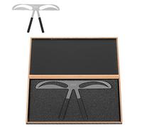 Generic Pochoirs à Sourcils pour la Mise en Forme, Règle des Sourcils, Pochoir de Maquillage des Shaper Reutilisable Mesure des (Les sourcils de la dame)