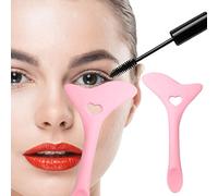 Generic Pochoirs D'eye-liner en Silicone, Pointes D'ailes, Outil D'eye-liner Réutilisable, Aide au Dessin de Maquillage pour Débutants Professionnels, Rose Violet Bleu Jaune (rose)