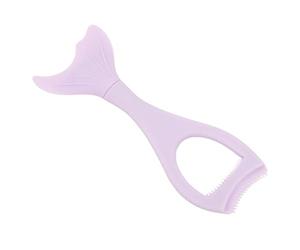 Generic Pochoirs pour Eye-liner, Pointes D'ailes, Applicateur de Fard à Paupières en Silicone, Protection pour un Maquillage sans Effort, Violet, 1 Pièce