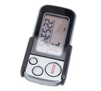 Generic Podomètre 3D, Compteur de Pas avec Grand écran LCD et Compteur de Calories avec Mémoire de 30 Jours avec Sangle de Serrage pour la Marche Hommes Femmes