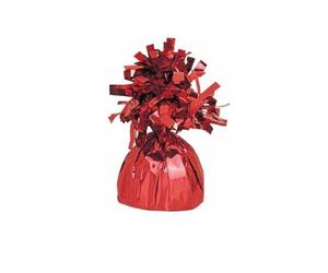 Generic Poids Ballon HÉLIUM Sac Festif Rouge Métal Non Précieux Rouge Uni Mariage, Anniversaire, Événements Spéciaux