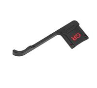Generic Poignée de Pouce en Alliage D'aluminium pour Appareil Photo GR4 - Housse de Protection pour Sabot, Design Ergonomique, Adaptée aux Amateurs de Photographie (Rouge Noir)
