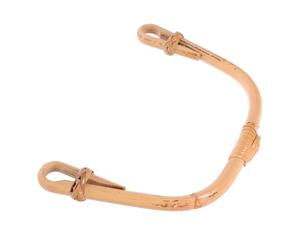 Generic Poignée de Théière en Rotin Vintage de U, Remplacement Ergonomique Prise Sécurisée, Accessoire Élégant pour Bouilloire et Théière sur Plaque Chauffante