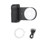 Generic Poignée Magnétique pour Appareil Photo de Téléphone avec Lumière Intégrée et Télécommande BT pour des Selfies et Une Diffusion en Direct sans Effort, Idéale pour Les Créateurs de Contenu