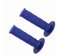 Generic Poignées Souples en Silicone pour Guidon de Moto de 7/8 Pouces, Décoration Antidérapante pour Pit Dirt Bike, Installation Facile pour les Cyclistes élégants (BLUE)