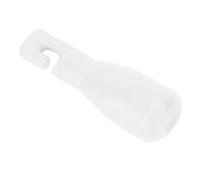 Generic Pointe de Canne à Crochet de Haute qualité, Balançoire Latérale à côté, Installation Facile, 2 Pièces pour Canne de Marche Aveugle, Noire (petite tête blanche)