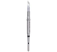 Generic Pointe de Fer à Souder pour Poignée Jbc Nt115 A C115 I 43 Mm, Compatible avec Station de Soudage Jbc, Tête de Soudage en Alliage de Cuivre avec Coque en Acier Inoxydable (C115-K)