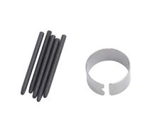 Generic Pointes de Rechange pour Stylet pour écran Tactile, Pointes Fines Noires Longue Durée pour un Contrôle Précis, 4096 Sensibles à la Pression, Adaptées à la 1ère Génération, 5 de Stylet pour une