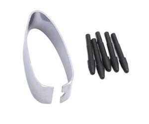 Generic Pointes de Stylet Sensibles à la Pression, 4096 Niveaux, Pointes de Remplacement pour Artistes et étudiants, Noir, 5 Pièces pour AES 1ère et 2ème Génération