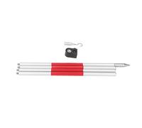 Generic Pole à Prisme, Arpentage Trism Tod Aluminium ALLIAGE D12MM 4 Section Corrosion Prévention Lumière pour les Métros