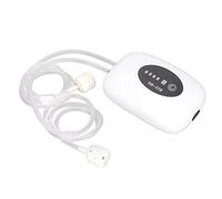 Generic Pompe à Air Portable Silencieuse pour Aquarium Rechargeable, Alimentation en Oxygène Double Mode pour Aquarium, Matériau ABS Anti-poussière, Idéal pour Les Aquariums de 30 à 100 L (Double