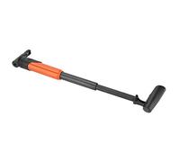 Generic Pompe à Main Portable Mini Pompe à Air pour Pneu de Vélo en Nylon ABS Conception Télescopique à 3 Sections avec Kit de Montage pour Balles et Gonflables de Vélos de Montagne de Route (Orange)