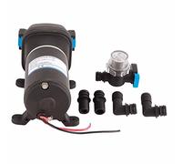 Generic Pompe à Membrane électrique avec Pressostat intégré pour Systèmes D'eau de Camping-car et Applications Marines, Matériau PVC