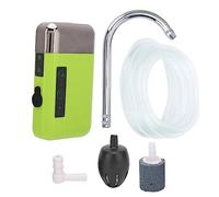Generic Pompe à Oxygène, Pompe à Oxygène de Détection de Mutilation avec Lumière LED pour Pompage d'eau Oxygénation, éclairage pour Le Lavage des Mains de Pêche
