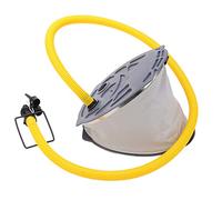 Generic Pompe à Pied Portable Compacte pour Bateau Gonflable Kayak Canot en Plastique Résistant Pompe à Air pour Embarcations de Pêche