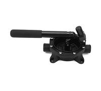 Generic Pompe de Cale à Membrane Manuelle pour Bateau, Auto-amorçante pour Usage Marin, Pompe de Vidange Manuelle 720 GPH pour Espaces Limités, Tuyau en Alliage D'aluminium de 1,25 Pouce