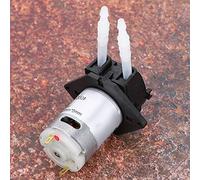 Generic Pompe Doseuse 12 V, Pompe Péristaltique Efficace pour L'analyse Chimique dans les Aquariums et les Laboratoires (BLACK)