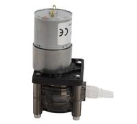 Generic Pompe Péristaltique à Faible Débit, Moteur brossé à Courant Continu, Petite Pompe Doseuse pour Aquarium, Utilisation en Laboratoire, Acier Inoxydable ABS 200 Ml/min (12V)