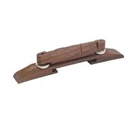 Generic Pont de Guitare en Palissandre, Pont Archtop incurvé Professionnel pour une Résonance Sonore Améliorée, adapté à la Plupart des Guitares Standards