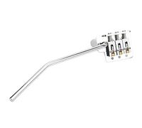 Generic Pont de Guitare Tremolo, Kit d'assemblage du Pont de Reddition Réglable Haute dureté Facile à Installer avec la clé et la Vis pour les Guitares Humidor