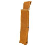 Generic Porte-baguette de Soudage Sac D'électrode en Peau de Vache Durable pour Matériel de Soudeur, Taille D'outil Portable, Jaune, 6 X 25 X 32 Cm, pour les Travaux de Soudage