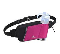 Generic Porte-bouteille d'eau - Sac banane réglable - Étanche - Pour la course à pied, la marche, les voyages, rose, 30*13*6.5cm/11.81*5.12*2.56in, Sports