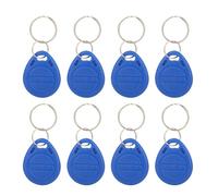 Generic Porte-clés 100 Pièces, Carte IC de Porte-clés de proximité Bleue Robuste pour les Applications de Contrôle D'accès (Carte d'identité)