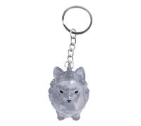 Generic Porte-clés Collecteur de Poils Boîte Portable Gadget Mignon Souvenir d'animal Ornement de Clé Multifonctionnel Approprié pour Les Clés de Maison et C, Style C