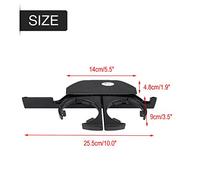 Generic Porte-gobelet de Console Rétractable de qualité Supérieure pour E39 525 528 530 540 M5 - Plastique ABS Noir - Compatible avec 520i 523d 530i 540i (1 Paquet)