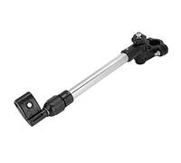 Generic Porte-parapluie de Vélo Support de Tige Télescopique Durable pour Poussette de bébé en Fauteuil Roulant, Plastique ABS en Acier Inoxydable pour Protection contre la Pluie Ensoleillée