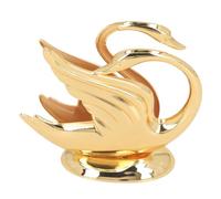 Generic Porte-serviettes sur Pied doré Luxueux, Décor en Métal Exquis pour la Cuisine et les Repas, Matériau en Alliage Robuste (Petit diamètre: 28mm/1,1 pouces)