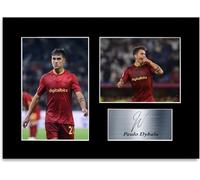 Generic - Poster A4 avec autographe de joueur de football Paulo Dybala - Photographie - Poster - Décoration pour salle de séjour, Chambre, Bureau à domicile