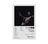 Generic Poster de musique Travis Scott UTOPIA sur toile - Art mural - Cadeau esthétique - Sans cadre - 30 x 45 cm