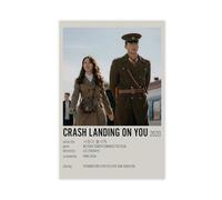 Generic Poster du film Crash Landing on You - Impression sur toile - Décoration de chambre à coucher - Paysage sportif - Décoration de bureau - Cadeau sans cadre : 30 x 45 cm